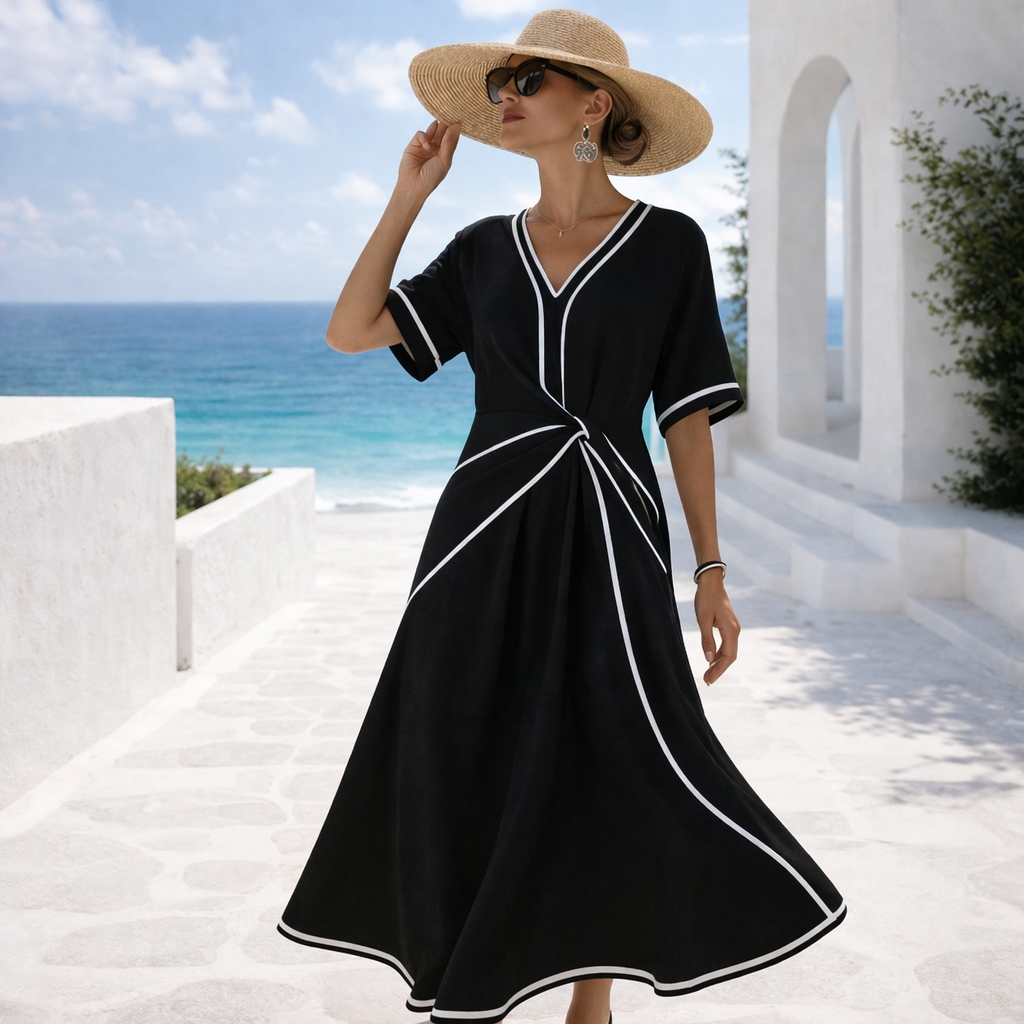 Ema | Vestido de verano a rayas